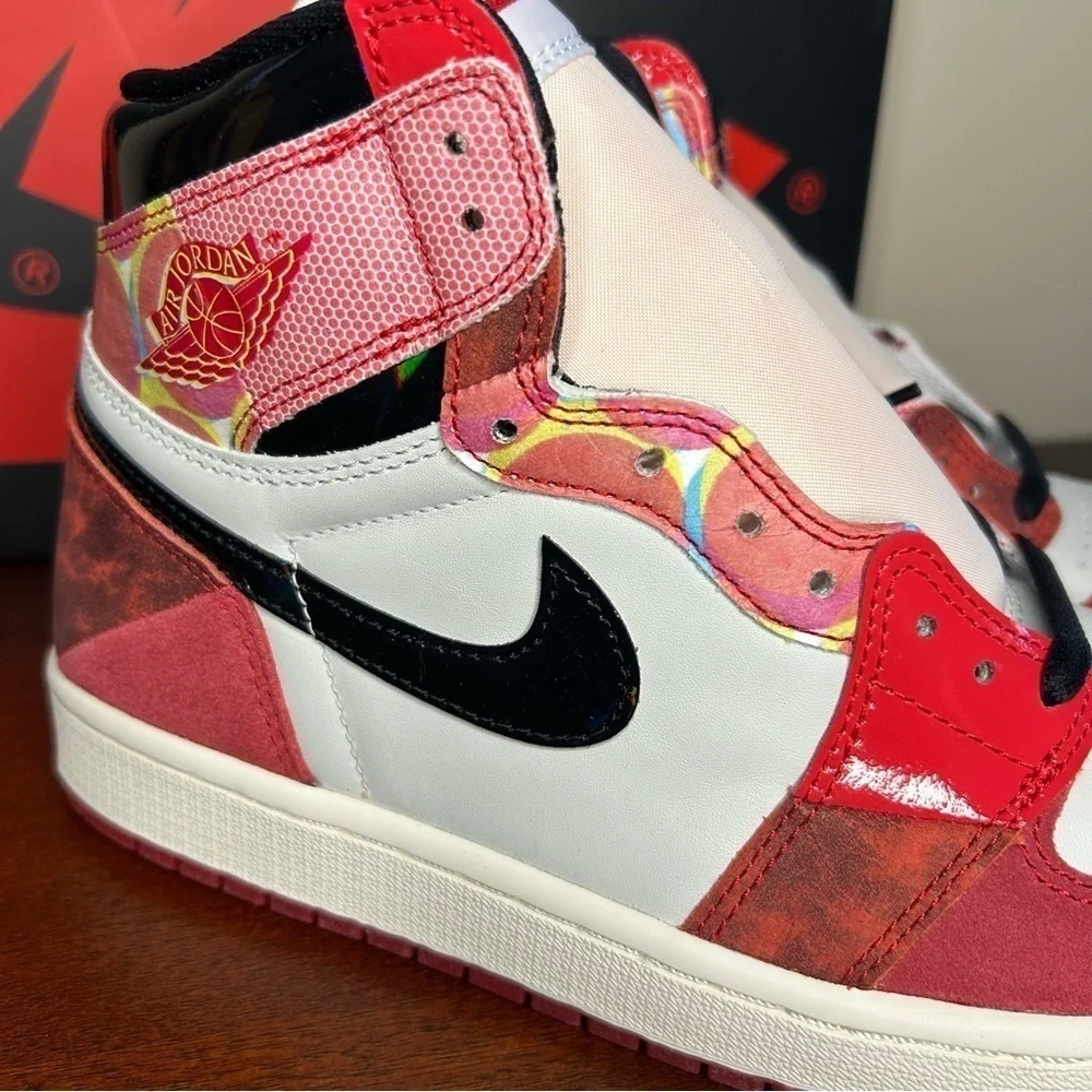 Nike Air Jordan 1 High OG Spider-Man Across the Spider-Verse (9 M / 10.5 W)